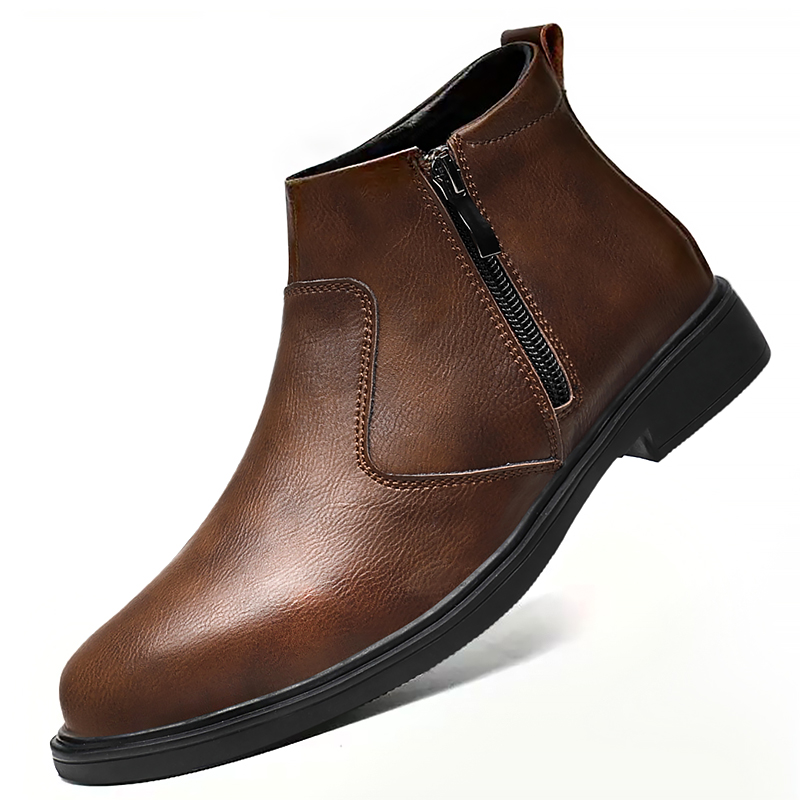 Men'S Shoes For Suits - Autumn and Winter New High-Top Leather