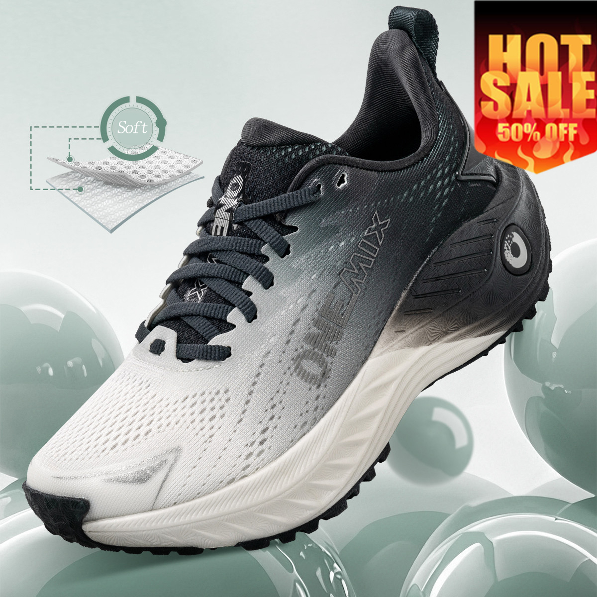 ONEMIX Jogging Footwear Casual - Men'S Shoes For Gym ulasan dan harga