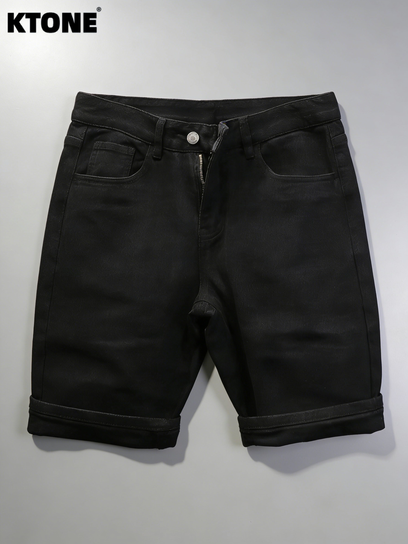 Plain Jeans Black Slim Denim S - Men'S Shoes With Jeans ulasan dan harga