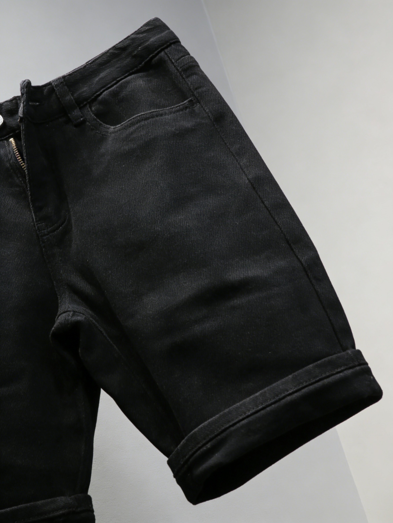 Plain Jeans Black Slim Denim S - Men'S Shoes With Jeans ulasan dan harga