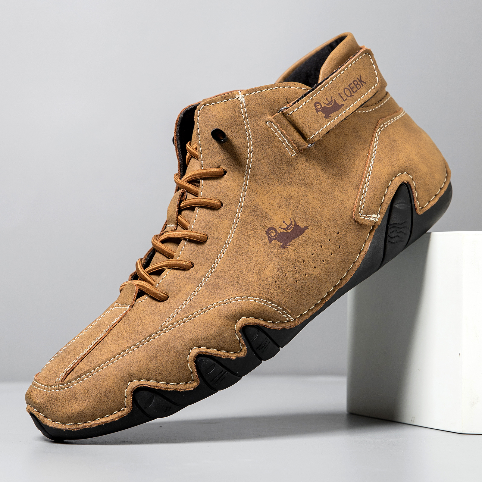 Leather Casual Shoes Sneakers  - Men Shoes Loafers ulasan dan harga