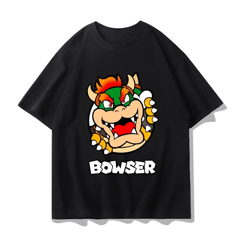 Super Mario Bowser T-shirt Men - Men Shoes Japan ulasan dan harga
