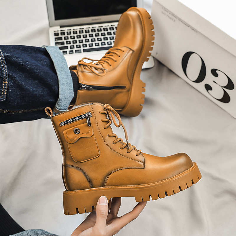 2025 Trend Men Boots Sneakers  - Men'S Shoes Daily Use ulasan dan harga