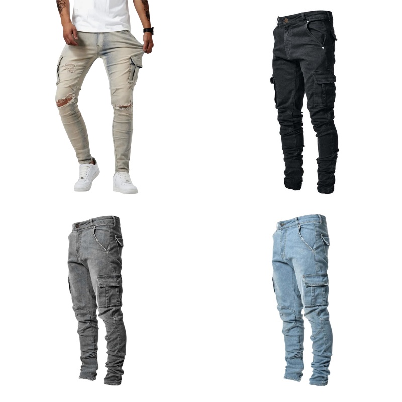 Autumn Winter New Men's Clothi - Men'S Shoes With Jeans ulasan dan harga