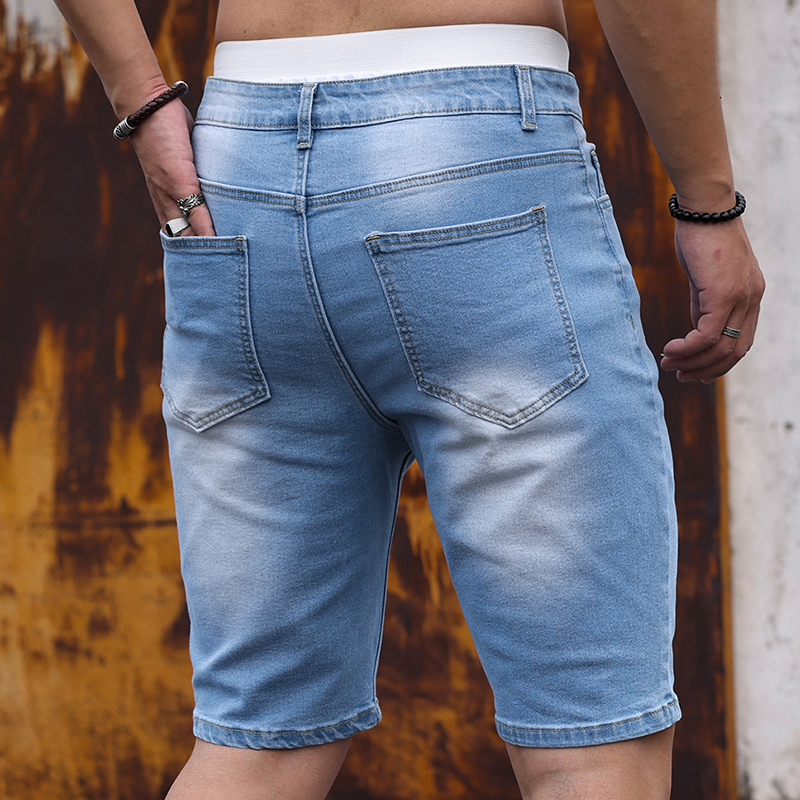 2026 Mens Stretch Denim Shorts - Men'S Shoes With Jeans ulasan dan harga