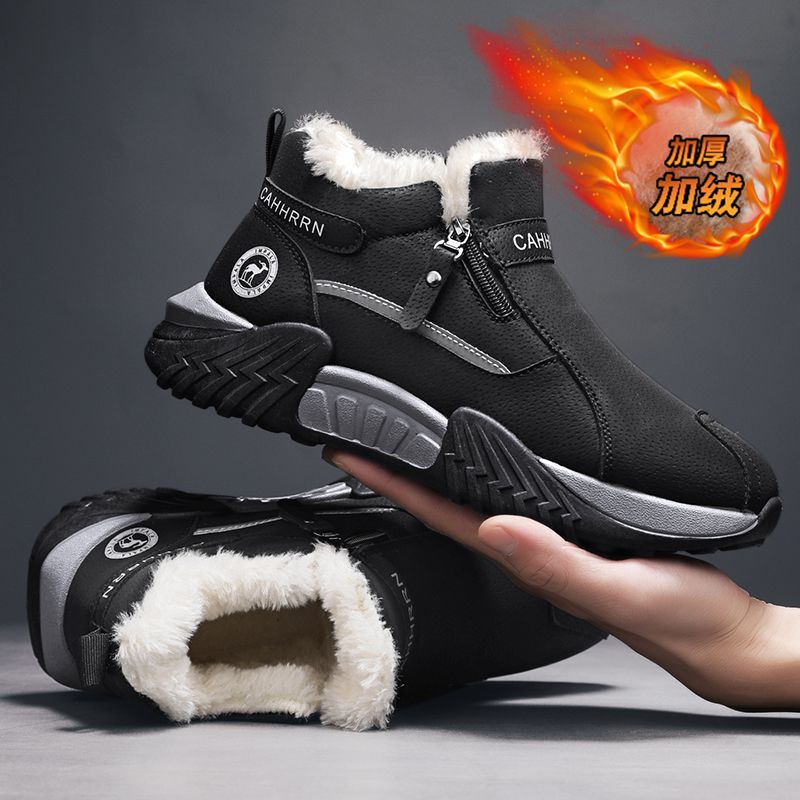 men boots 2025 New Winter Slip - Men Shoes Everyday ulasan dan harga