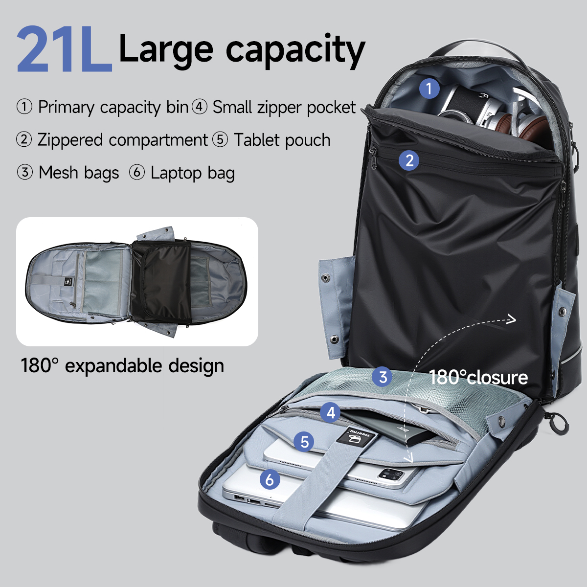 Tigernu Fashion Backpack Men T - Men'S Shoes In Fashion ulasan dan harga