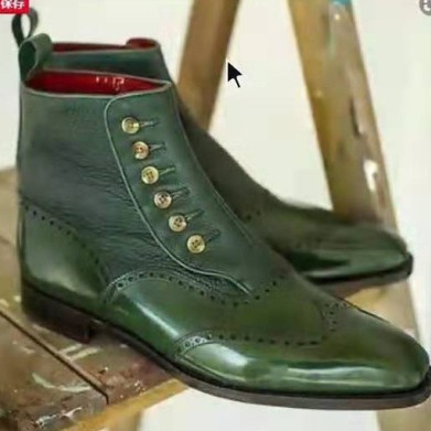 Men's Leather Suede Chelsea Bo - Men'S Shoes Daily Use ulasan dan harga