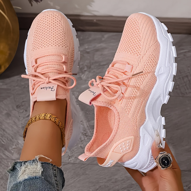 Breathable Knit Sneakers Fashi - Men Shoes Everyday ulasan dan harga