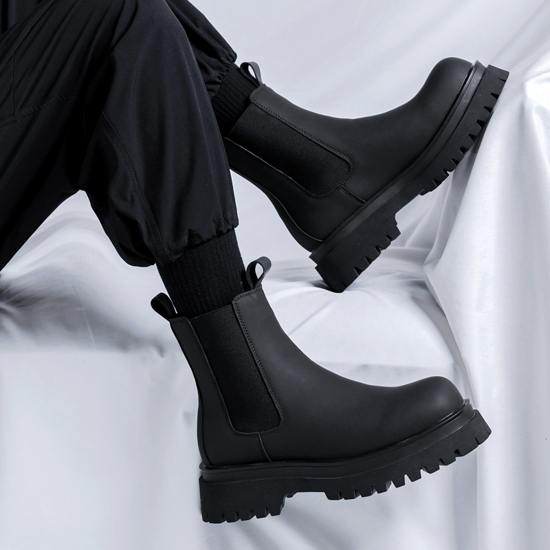 2026 Platform Black High Top B - Men Shoes 2026 ulasan dan harga