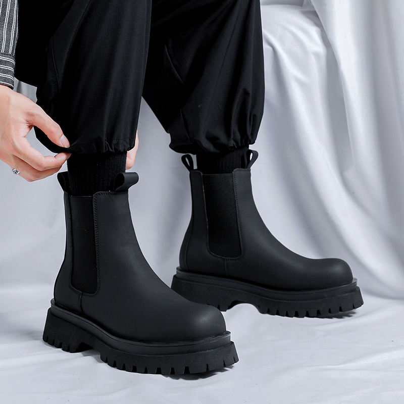 2026 Platform Black High Top B - Men Shoes 2026 ulasan dan harga