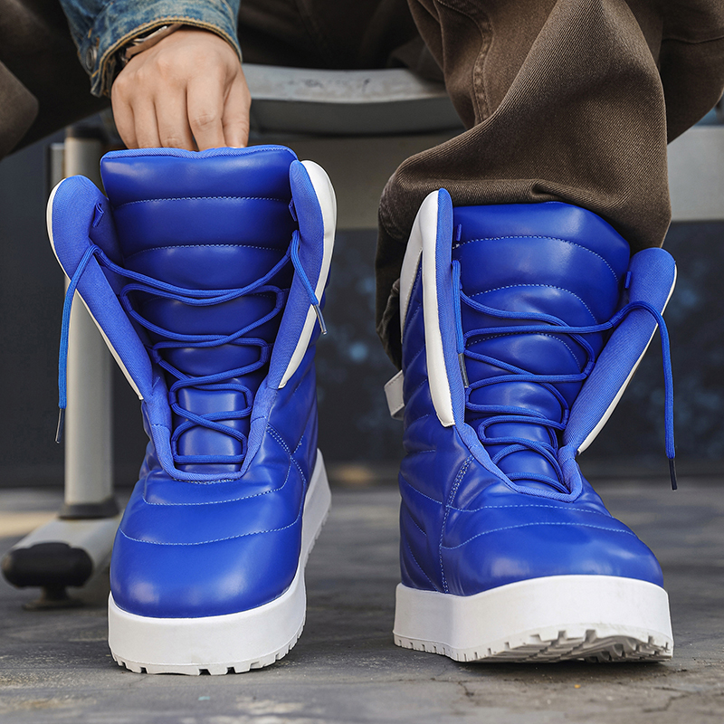 men boots 2025 New Winter Slip - Men Shoes Everyday ulasan dan harga