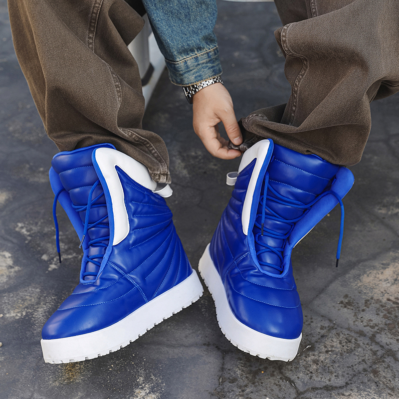 men boots 2025 New Winter Slip - Men Shoes Everyday ulasan dan harga