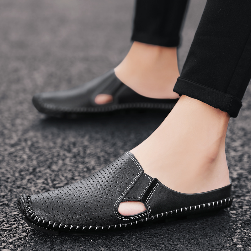 Half Slipper for Men Sandals 2 - Men'S Shoes For Suits ulasan dan harga